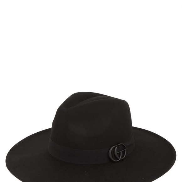 •Glam On• Felt Fedora Logo Hat (Red Edition) - Picture 8 of 14